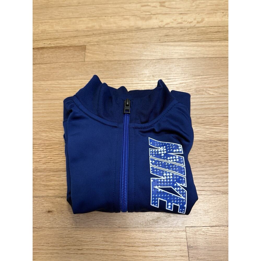 Nike Dri-Fit Toddler 18M Navy Blue Baby Jacket and Pants Tracksuit Set - Picture 9 of 14